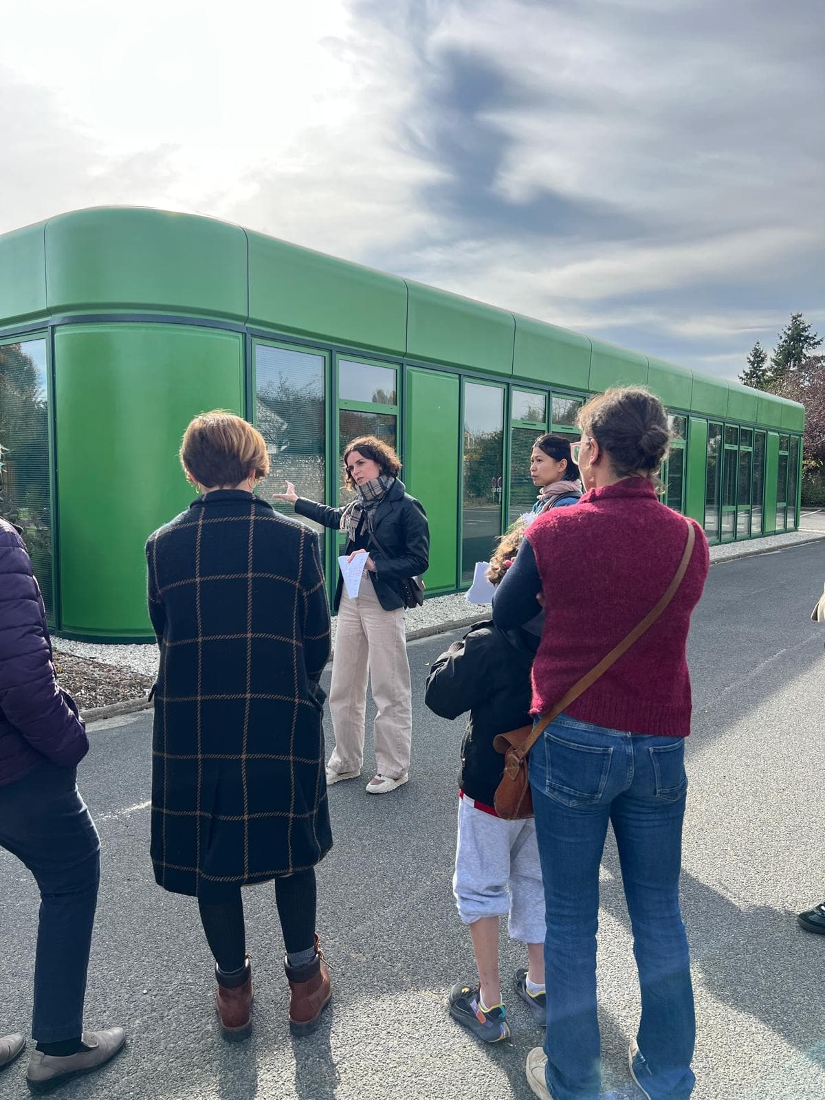 Visite architecturale organisée par le CAUE 37